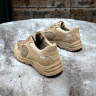 Тактические кроссовки песок 3Д сетка, натуральная кожа Win War Kros7 43 (28см) - изображение 4