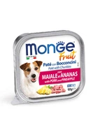 Влажный корм Monge Dog Fruit Pork Pineapple