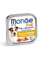 Влажный корм для собак Monge Dog Wet FRUIT Курица с малиной