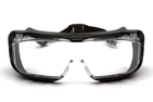Очки защитные с уплотнителем Pyramex Cappture-Plus H2MAX Anti-Fog Прозрачные - изображение 2