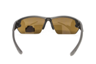Защитные очки Venture Gear Tactical Semtex 2.0 Gun Metal (bronze) Anti-Fog, коричневые в оправе цвета "тёмный металлик" - изображение 4