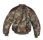 Куртка тактична Woodland США Ma1 10401020 Mil-Tec Німеччина 3ХL - зображення 3