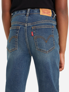 Jeansy dziewczęce Levi's Lvg Mini Mom Jeans 4EG377-BIU 158 cm Ciemnoniebieskie (3666643045852) - obraz 3