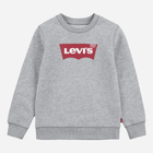 Дитячий світшот для хлопчика Levi's Lvb-Batwing Crewneck Sweatshirt 8E9079-C87 122-128 см Сірий (3665115046120) - зображення 6