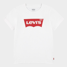 Koszulka chłopięca Levi's Lvb-Batwing Tee 8E8157-001 122-128 cm Biała (3665115029925) - obraz 6