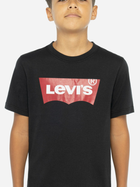 Koszulka chłopięca Levi's Lvb-Batwing Tee 9E8157-023 134-140 cm Czarna (3665115030532) - obraz 5