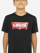 Koszulka chłopięca Levi's Lvb-Batwing Tee 9E8157-023 146-152 cm Czarna (3665115030549) - obraz 5