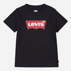 Koszulka chłopięca Levi's Lvb-Batwing Tee 9E8157-023 158-164 cm Czarna (3665115030556) - obraz 6