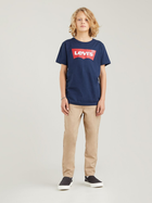 Koszulka chłopięca Levi's Lvb-Batwing Tee 9E8157-C8D 134-140 cm Niebieska (3665115030433) - obraz 4