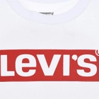 Koszulka chłopięca Levi's Lvb Short Sleeve Graphic Tee Shirt 9EE551-001 140 cm Biała (3665115674187) - obraz 3