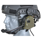 Активная гарнитура Earmor M32H Mod 3 с адаптером на рельсы шлема 2000000114392 - изображение 5