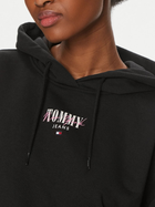 Худі жіноче Tommy Jeans DW0DW17797-BDS XS Чорне (8720646649105) - зображення 3