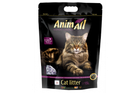 Силикагелевый наполнитель Animall Premium кристаллы "Фиолетовый аметист" для кошек, 15л (6.7кг)