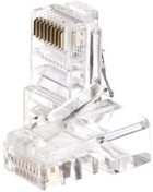 Конектор Netrack 105-50 RJ45 UTP Cat 5e 8P8C 100 шт (5908268772576) - зображення 1