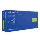 Перчатки Nitrylex Basic нитриловые S 100 шт. Темно-синие/фиолетовые (2494) - изображение 1