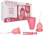 Kubeczek menstruacyjny Enna Cycle Size M + Applicator 2 szt (8436598240368) - obraz 2