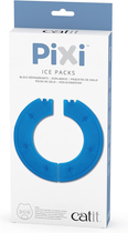 Zestaw woreczków z lodem Catit Pixi Ice Packs To 6 Meal Feeder Blue (0022517437551) - obraz 3