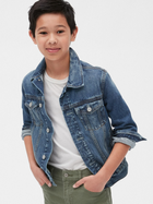 Підліткова джинсова демісезонна куртка GAP 491331-00 145-152 см Cиня (1200041697347) - зображення 1