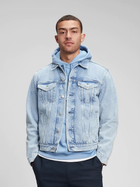 Куртка джинсова чоловіча GAP 819666-00 L Блакитна (1200061788506) - зображення 1
