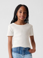 Дитяча футболка для дівчинки GAP 871129-04 113-125 см Біла (1200132808690) - зображення 1