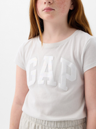 Koszulka dziecięca dziewczęca GAP 885666-01 101-113 cm Beżowa (1200132977105) - obraz 4