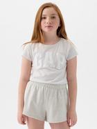 Дитяча футболка для дівчинки GAP 885666-01 125-135 см Бежева (1200132977143) - зображення 1