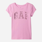 Koszulka młodzieżowa dziewczęca GAP 886003-00 147-159 cm Różowa (1200132978140) - obraz 1