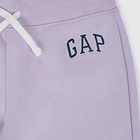 Дитячі спортивні штани-джогери для дівчинки GAP 845041-01 114-132 см Фіолетові (1200131779786) - зображення 3
