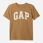 Підліткова футболка для хлопчика GAP 885814-00 145-152 см Коричнева (1200133152099) - зображення 1
