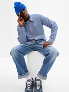 Koszula jeansowa przejściowa męska GAP 543056-01 L Niebieska (1200118689503) - obraz 3