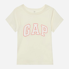 Koszulka dziecięca dziewczęca GAP 459909-00 84-91 cm Beżowa (1200112452387) - obraz 1