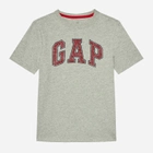 Підліткова футболка для хлопчика GAP 473269-01 145-153 см Сіра (1200040950764) - зображення 1