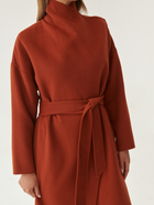 Płaszcz jesienny długi damski Tatuum Bordo T2220.003 38 Pomarańczowy (5900142179716) - obraz 5