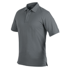 Футболка тактична Helikon-Tex Поло 2XL Сіра UTL POLO SHIRT - TOPCOOL (PD-UTL-TC-35-B07-XXL)