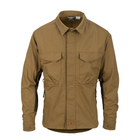 Сорочка тактична Helikon-Tex XXL Койот, Олива WOODSMAN SHIRT COYOTE/GREEN (KO-WDN-DC-1109A-B07-2XL) - зображення 1