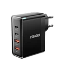 Сетевое зарядное устройство ESSAGER Grace 100W 4 Ports Travel Charger 2 Type-C 2 Type-A (ECT2CA-QYB01-Z)