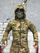 Тактична куртка демісезонна на флісі мультикам XL - зображення 1