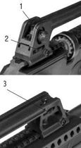 Пневматическая винтовка Hatsan Blitz автоматический огонь предварительная накачка PCP 355 м/с Блиц - изображение 6
