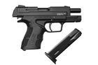 Стартовий пістолет Springfield, Retay X1 Black + 20 патронів, сигнальний пістолет під холостий патрон 9мм, шумовий пістолет - зображення 3