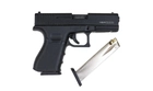 Стартовый пистолет Glock 17, SUR G17 black (ANSAR BRT) с дополнительным магазином, Сигнальный под холостой патрон 9мм, Шумовой - изображение 5