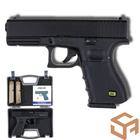 Стартовый пистолет Glock 17, SUR G17 + 20 патронов, (ANSAR BRT) с дополнительным магазином, Сигнальный под холостой патрон 9мм, Шумовой - изображение 2