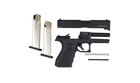 Стартовий пістолет Glock 17, SUR G17 + 20 патронів, (ANSAR BRT) з додатковим магазином, Сигнальний під холостий патрон 9мм, Шумовий - зображення 6