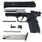 Стартовый пистолет KUZEY A-100#1 Black/Black Grips, Сигнальный пистолет под холостой патрон 9мм, Шумовой - изображение 3