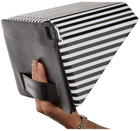 Etui z osłoną przeciwsłoneczną Philbert do Apple iPad 9.7''-11'' Striped Black/White (5713107001737) - obraz 4