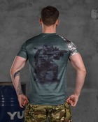 Тактическая потоотводящая футболка punisher usa XXL - изображение 6