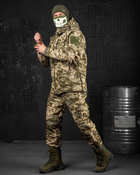 Фліс тактичний софтшов піксель костюм зимовий подвійний m jumper - зображення 8