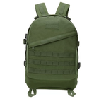 Тактичний рюкзак outdoor olive molle backpack 35l - зображення 3