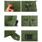 Тактичний рюкзак outdoor olive molle backpack 35l - зображення 7