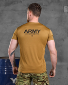 Тактическая потоотводящая футболка odin кайот army XXL - изображение 5