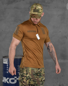 Тактическая футболка polo coollpas кайот XL - изображение 2
